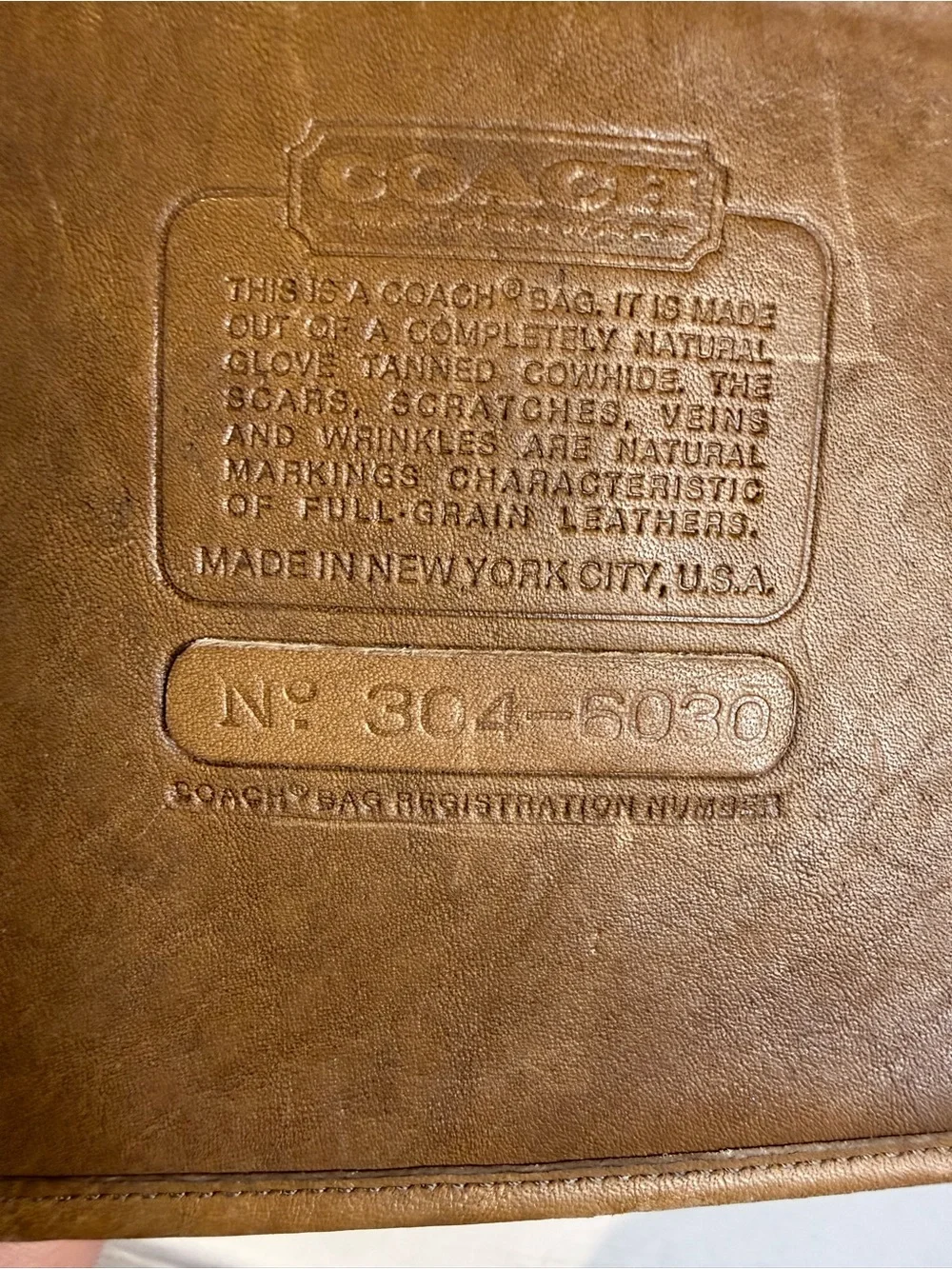 Coach Vintage Basic Clutch Made in NYC 1980’s * chain not included